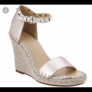 Marc Fisher studded Espadrille Wedge